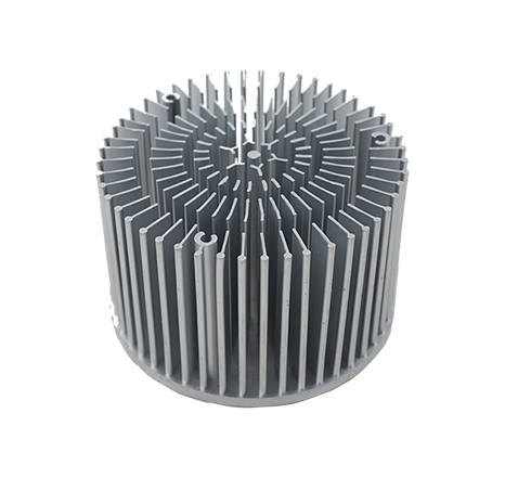 Cold forged radiator