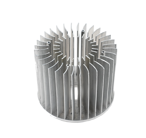Cold forged radiator
