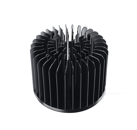 Cold forged radiator
