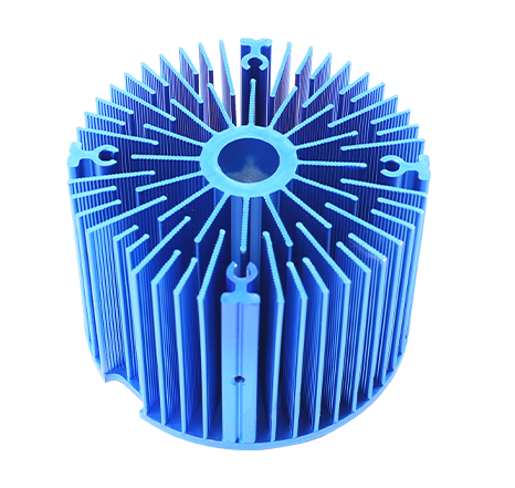 Cold forged radiator