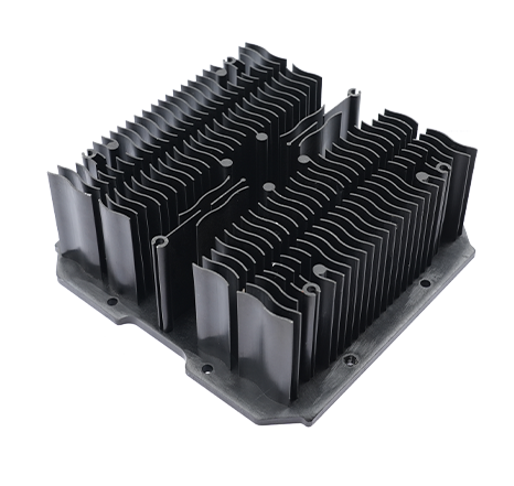 Cold forged radiator